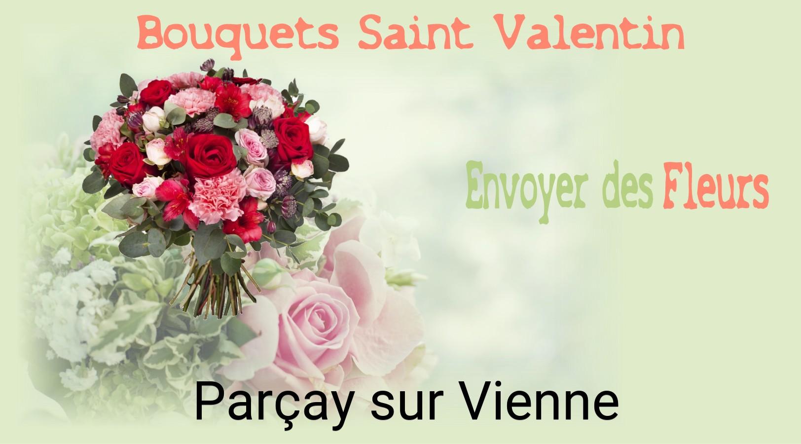 Roses de Saint-Valentin livrées à Parçay-sur-Vienne